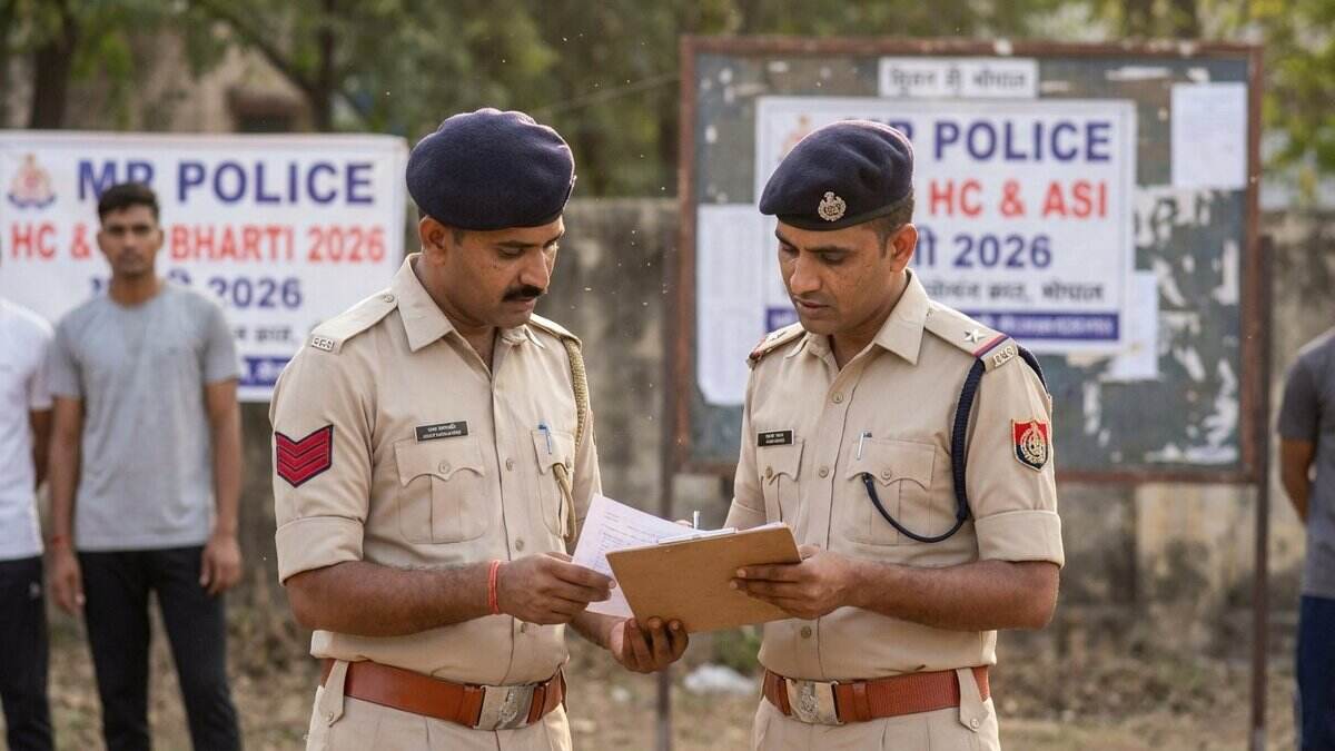 MP Police HC and ASI Recruitment 2026