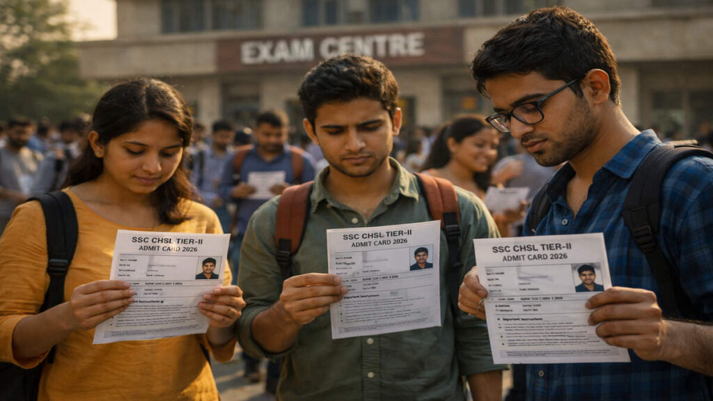 SSC CHSL Tier-II Admit Card 2026