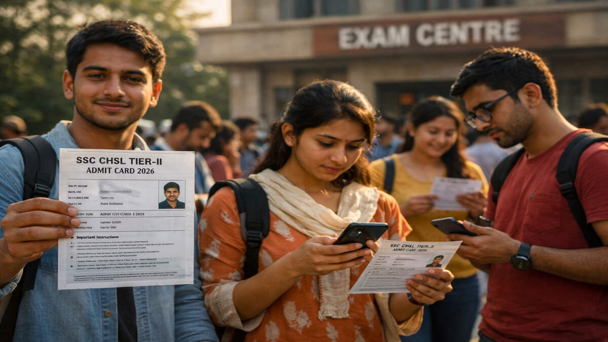 SSC CHSL Tier-II Admit Card 2026
